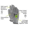 Magid DROC GPD452 13Gauge DuraBlend Polyurethane Coated Work Glove  Cut Level A4 GPD452-6